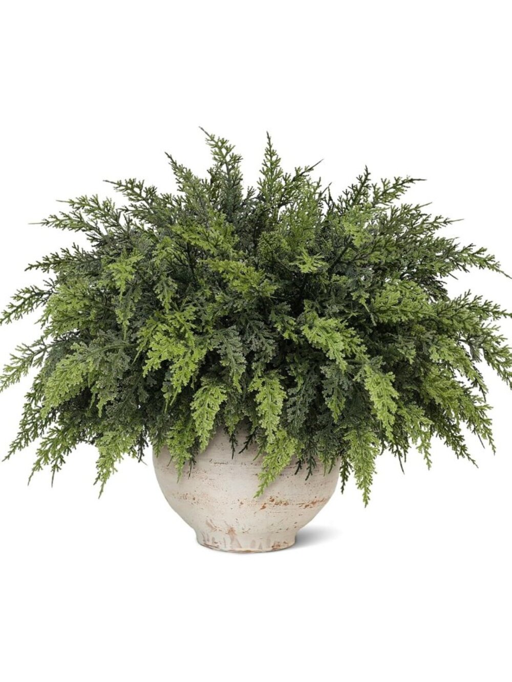 24 Pcs 18" Lifelike Artificial Cedar Branches for Holiday Vase Decor